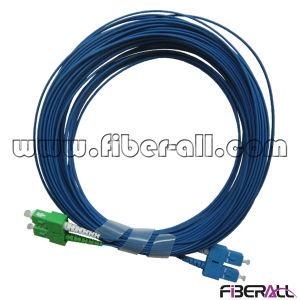 Sm Duplex Optical Fiber Jumper Blue Color Sc to Sc