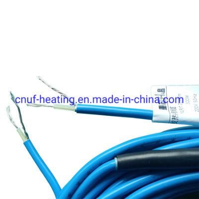 Twin Conductor Floor Heating Cable with Fluoropolymer Conductor Insulation