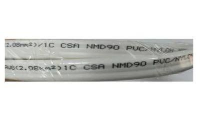 300V for 20 AMP Dry Indoor Applications White and Black Conductors Used for 12/2 Nmd90 Indoor Wire