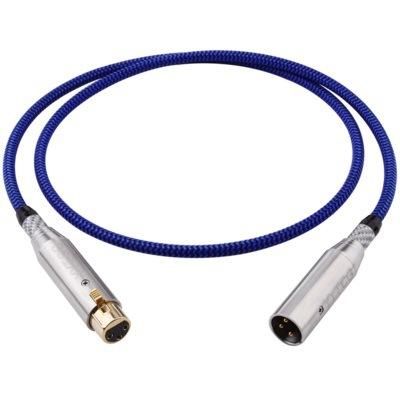 Low Noise XLR Male to Female Microphone and Audio Cable for High End Quality and Sound Clarity