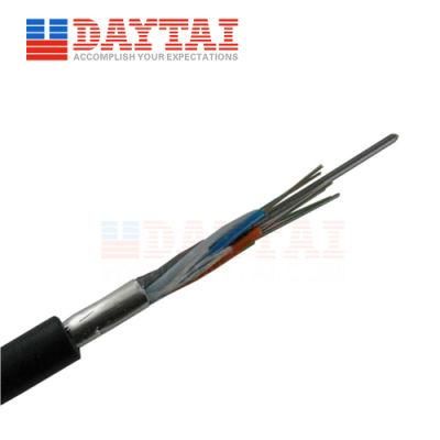 Aerial Duct Application Outdoor 2~288 Core Fiber Optic GYTA Cable