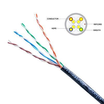 Manufacturer Communication UTP Cat5e CAT6 Cat7 LAN Cable for Data Network Pass Fluke Test