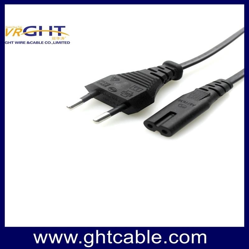 Cee7-16-C7-Factory-2pin-Plug-Power Cord