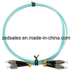 FC/PC Duplex Om3 Fiber Optic Patch Cord