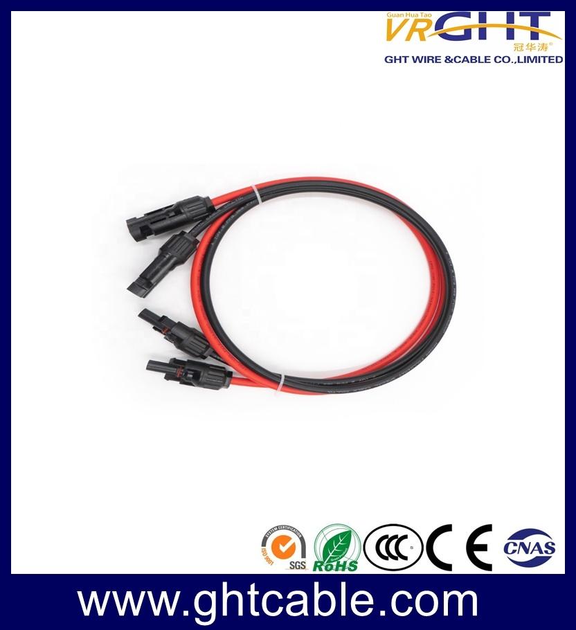 Solar Panel Waterproof Cable Connector C4, Two in One T Type Solar Panel Connector