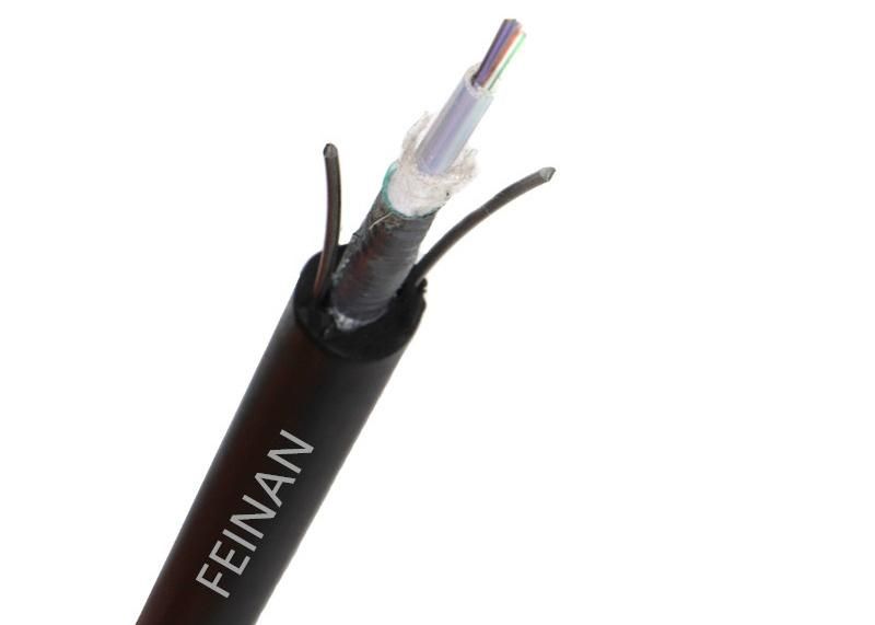 Outdoor Drop Cable GYXTW G652D Rmoured Fiber Optic Cable with Good Quality