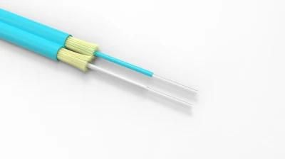 China Communication Telecommunication Equipments Indoor Steel Wire Fibra Optica FTTH Fiber Optic/Optical Flat Drop Cable