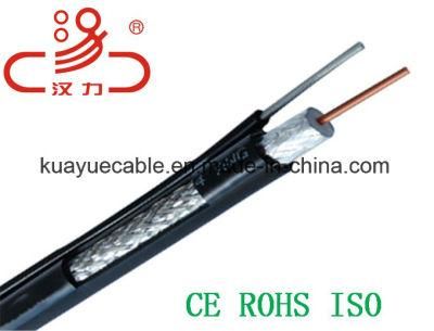 Rg11 Coaxial Cable +Steel Wire/Rg 59/RG6