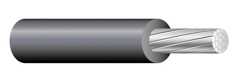 600V 4AWG Aluminum Alloy Conductor Cross-Linked Polyethylene (XLP) Insulation Xhhw-2 Cable