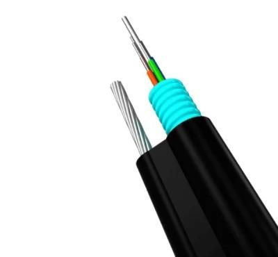 Multi Fiber Armored Optical Fiber Cable a Layer of Stainless Steel Wires Aramid Cable Gjsfjbv