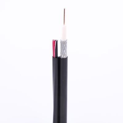 Good Quality Factory Directly Rg59 Coaxial Cable with Power Siamese Cable RG6 with Power Cable