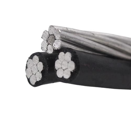 ASTM Standard 2 Cores ABC Cable Aerial Bundled Cable