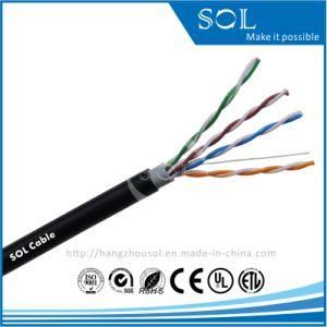 UL Cert 24AWG 4P Double Jacket UTP Cat5e LAN Cable