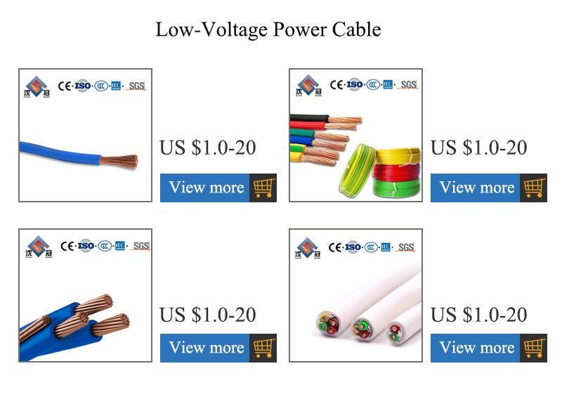 Shenguan PVC/PE Jacket Unshielded Control Flexible China Cu XLPE PVC Multi Core Armoured Signal Cable