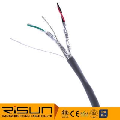 24 AWG 2 Pair Shielded Low Capacitance Computer Cable