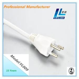 Professional Power Cord with Yl009 3 Pins with Switzerland Approval
