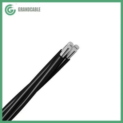 0.6/1kV 3X25+1X54,6mm2 Twisted Alu ABC Aerial Bundled Overhead Cable NF C 33-209