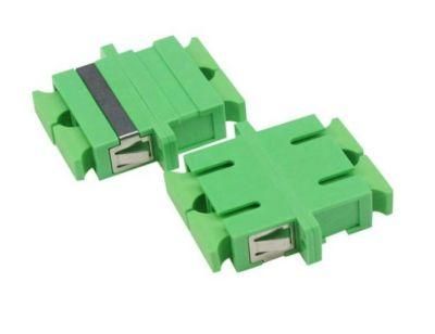 Optic Flange Adapter Coupler Sc Type Simplex Simplex APC Upc Fiber Optic Adapter Fiber Sc APC Dx Adapter Without Flange