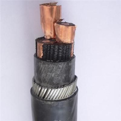 Power Cable 15kv 3 Core Cu/XLPE/Cu Tape/PVC/Swa/PVC Cable