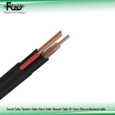 Rg59 Coaxial Cable with Power Silicone Coaxial Digital Audio Cable Wire