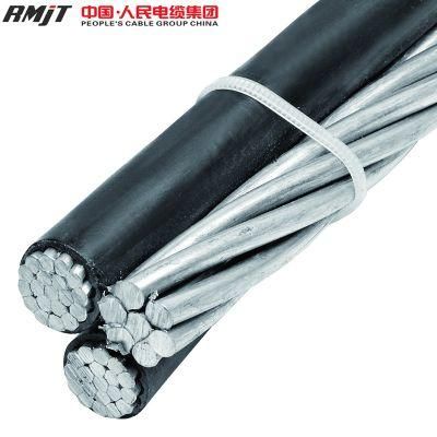 Overhead Stranded Conductor ABC Cable with AAC AAAC ACSR Neutral Message