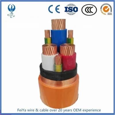 4 Core Submarine Power Cable Copper Cu XLPE Swa PVC Size 120mm 240mm XLPE 4 Core Armoured Cable