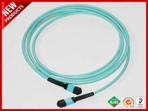 40Gbps Protocol 12 f. o. MT Ferrule Fiber MPO Optic mm OM3 Patch Cable