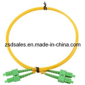 Sc/APC Duplex Sm Fiber Optic Patch Cord
