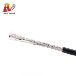 PVC Awm UL2725 5core Wire Black 4mm Data Cable Wire Aluminum USB Cable PVC Insulated Round Flexible Cable