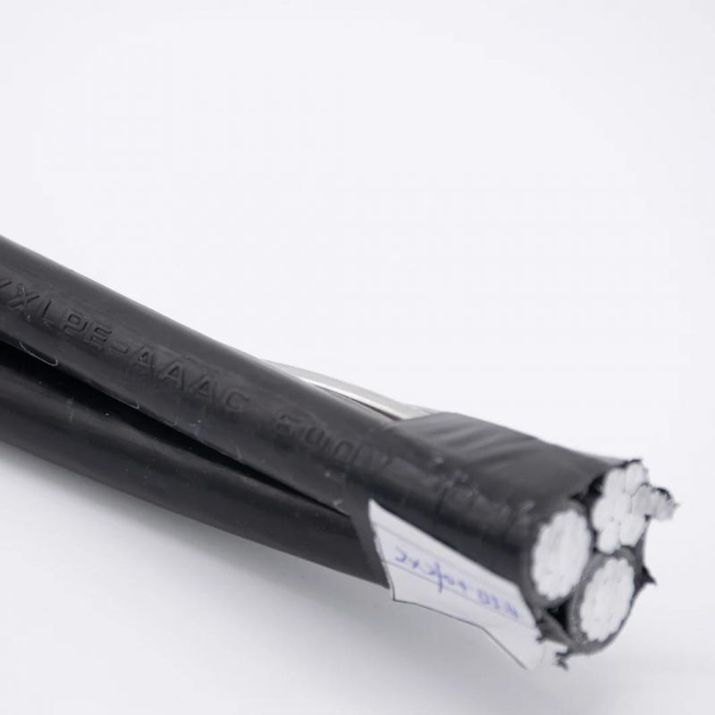 ASTM Standard AAC/AAAC Conductor XLPE Insulated 6 AWG ABC Cable