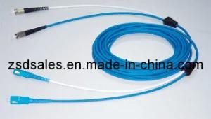 Sc-FC Armored Fiber Optic Patch Cord