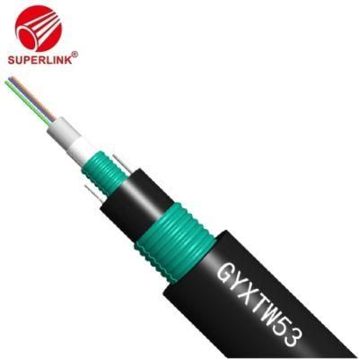 GYXTW 53 Fiber Optic Cable 2-12 Core Single Mode Armored Fiber Optical Cable