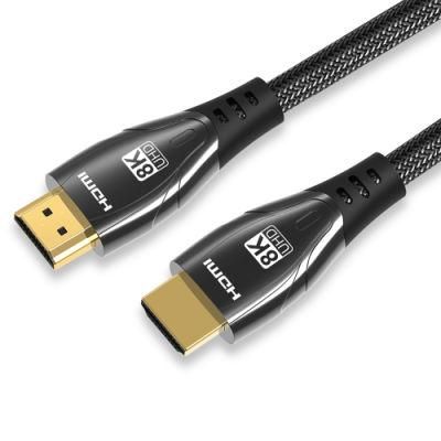 HDMI 2.1 Version High Speed 48Gbps Support Dynamic HDR TDR 8K 60Hz 4K 120Hz Resolution HDMI 21 Cable 1M 2M 3M 4M 5M 6M 20M 25M