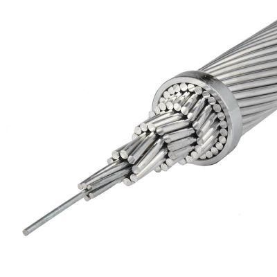 BS Standard or IEC 61089 300 mm2 ACSR Conductor All Aluminum Sranded Wires Steel Reinforced Conductor Overhead Transmission Bare Conductor