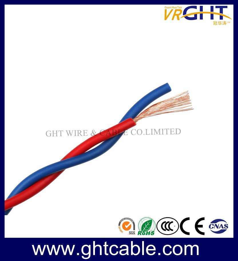 2*1 Copper Core PVC Insulated Twisted Flexible Cable for Connection Rvs Cable 2*1