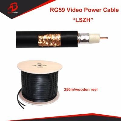 LSZH Jacket 6.0 Rg8 Coaxial Cable Outdoor Use