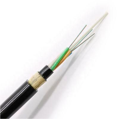 Optical Fiber Cable Arimid Yarns Strength Member ADSS G652D 12 24 48 Fiber Cable