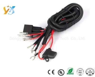 OEM ODM Manufacturer Custom 12V Horn Electronic Wiring Cable Wire Harness for Automotive Car Truck Grille Mount Blast Tone Horns