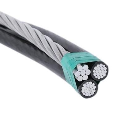 Duplex Triplex Quadruplex Aerial Bunched/Bundled Overhead XLPE Insulated Aluminum ABC Cable