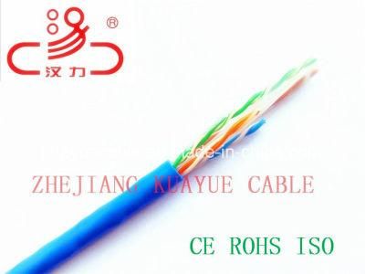 Blue UTP CAT6 Solid Core 305m Roll/Computer Cable/Data Cable/Communication Cable/Audio Cable/Connector