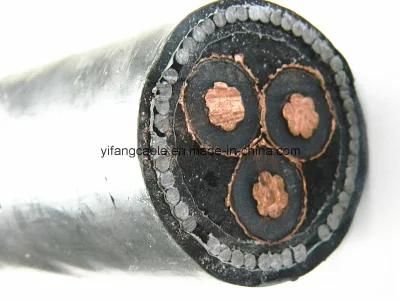 33kv, 36kv, 18/30kv 3core95sqmm Cu or Al XLPE Power Cable