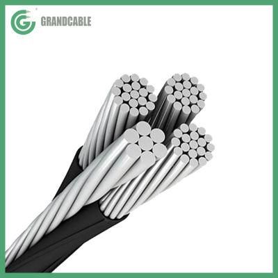 XLPE Insulated Aerial Service Drop Cable Conductor 1/0AWG Quadruplex ICEA S-66-524 NEMA WC7