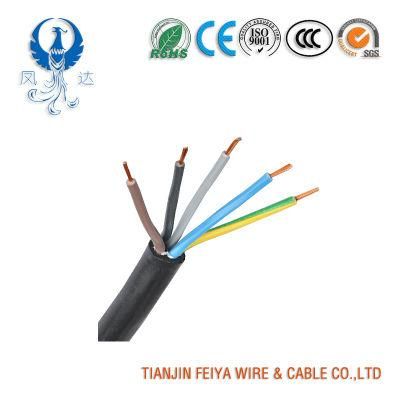 H05rr-F for Workshop Electrical Equipment Rubber Sheathed Flexible Electric Wire Cable