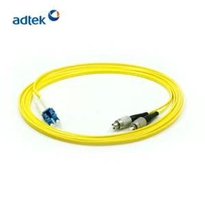 LC/Upc-FC/Upc Duplex 2.0mm 9/125 Singlemode 3m PVC Yellow Patch Cable