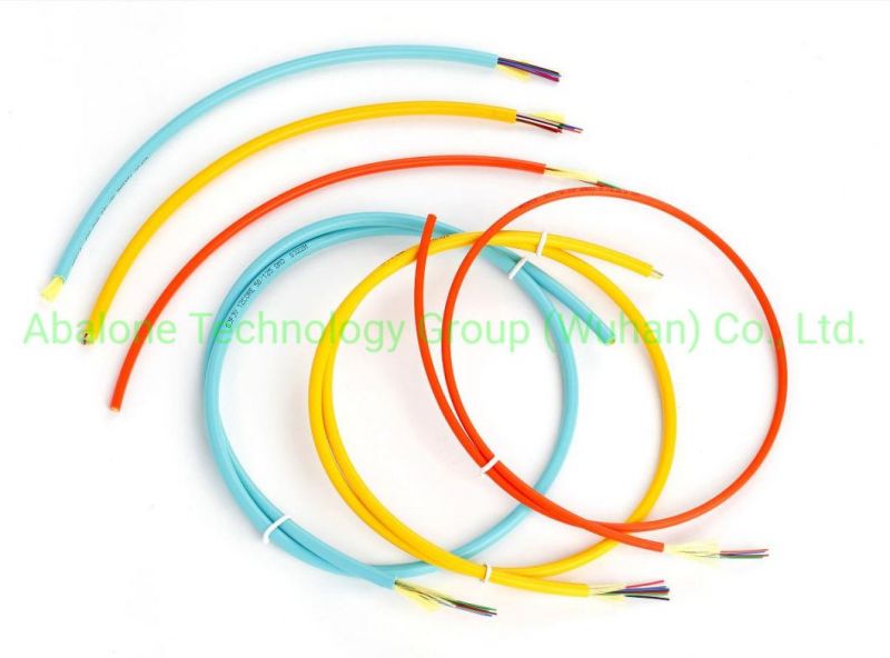 1fo 2fo 4 Core G657A2 Fiber Optic Cable Outdoor Self Supporting FTTH Drop Cable