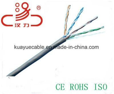 Network Cable UTP Cat5e LAN Cable Computer 4 Pair Cat5 UTP Cable Indoor PVC Jacket