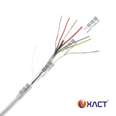Unshielded Shielded BC Stranded 4x0.22mm2+2x0.5mm2 Composite CPR Eca Alarm Cable Security Cable Control Cable