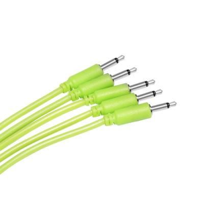 Glow in The Dark 1/8&quot; 3.5mm Eurorack Cable, 3.5mm Mono Patch Cable for Modular Synthesizers