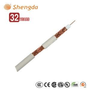 Rg59 Standard Bc Coaxial Cable White for CATV