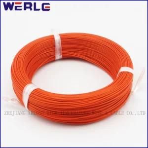 Electric Wire UL1330 FEP Teflon High Temperature Tinned Copper Insulated Wire Orange